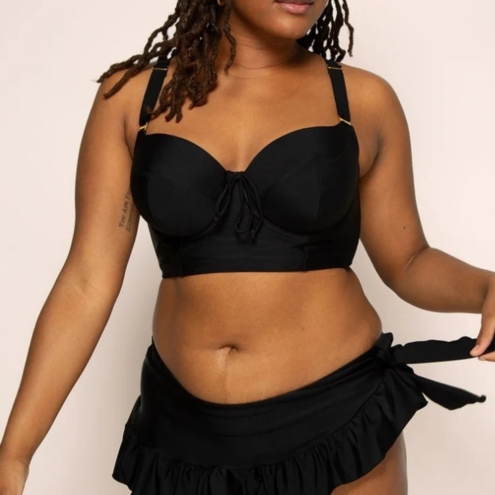 Smart & Sexy Women's Longlined Underwire Bikini Top - Picture 4 of 7